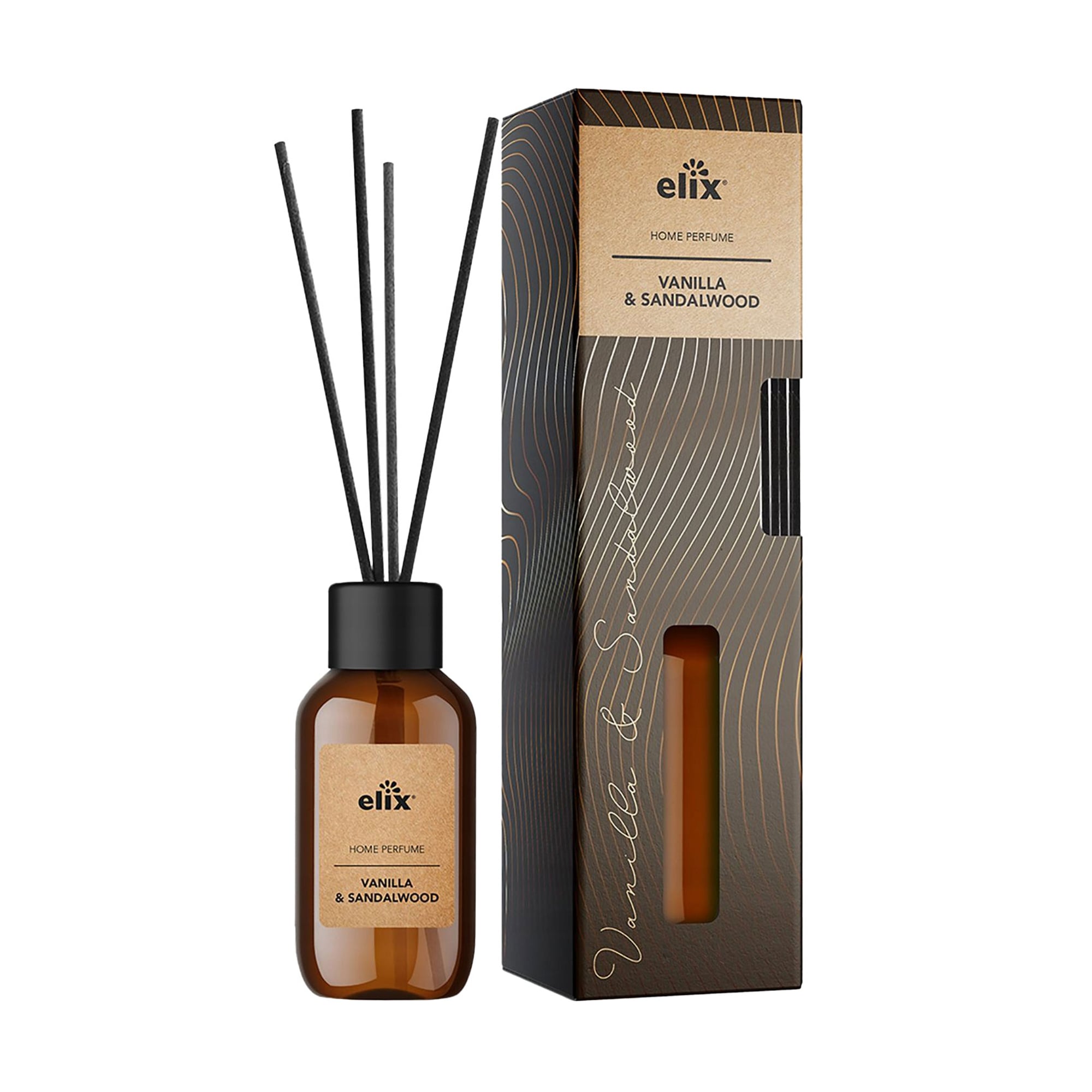 Аромадифузор Elix Vanilla &amp; Sandalwood, 125 мл